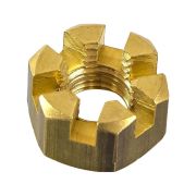 Гайка корончатая на гребной вал Tohatsu/Mercury 4-9.8, Omax