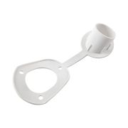 Заглушка держателя спиннинга, белая