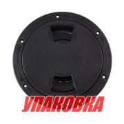 Лючок палубный 6', черный (упаковка из 16 шт.)