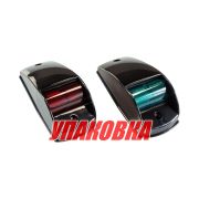 Огни ходовые, черный корпус, комплект (упаковка из 10 шт.)