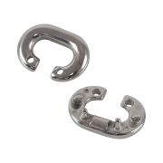 Звено цепи соединительное 10 мм, нержавеющее