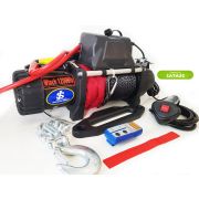 Лебедка Soulik winch 12000 LBS 12V синтетический трос Soulik winch