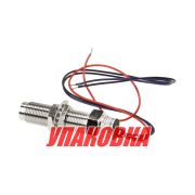 Датчик тахометра 3 провода, 80х60 мм, 0-200000 Гц, прямоугольный импульс, резьба М18х1.5, Marine Rocket (упаковка из 8 шт.)