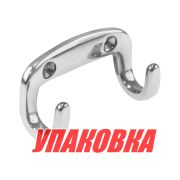 Крючок для одежды 36х65 мм, сталь (упаковка из 8 шт.)