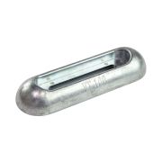 Анод цинковый для корпуса, 200x65x38 мм