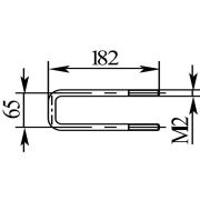 Стремянка - скоба 53х170 М12 (6695)