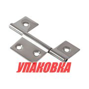 Петля 86х30х1.3 мм, нержавеющая (упаковка из 10 шт.)