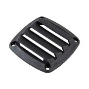 Решетка воздухозаборника 86х86х15 мм, черный