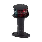 Огонь ходовой комбинированый (красный, зеленый) на стойке 100 мм, черный