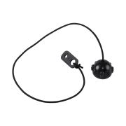 Колпачок уключины фиксирующий чёрный, 10 шт