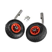 Колеса транцевые для надувной лодки, модульные, D260 мм, нержавеющая сталь  (комплект)