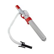 Насос электрический для перекачки топлива на батарейках с чехлом для хранения