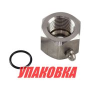 Гайка трубы струбцин с тавотницей, Omax (упаковка из 10 шт.)