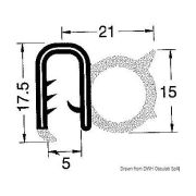 Профиль для окантовки стеклопластика