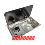 Плита газовая с мойкой, стеклянная крышка, Marine Rocket (упаковка из 4 шт.)