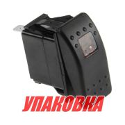 Переключатель двухпозиционный ON-OFF 12 В/20А 3Р с подсветкой (упаковка из 100 шт.)