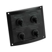 Панель бортового питания 4 переключателя, предохранители