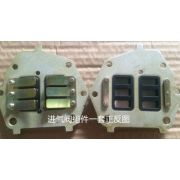 Клапан лепестковый в сборе Hangkai 9.8 л.с.