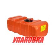 Бак топливный 70 л стационарный, 80х40х28 см (упаковка из 2 шт.)
