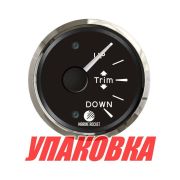 Трим-указатель Yamaha с 2001 г., черный циферблат, нержавеющий ободок, д. 52 мм, Marine Rocket (упаковка из 10 шт.)