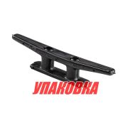 Утка швартовая 110 мм, полиамид, черная, Nuova Rade (упаковка из 10 шт.)