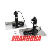 Комплект транцевых плит XKA (нерж.), 9x18 дюймов, без панели управления, Lectrotab (упаковка из 3 шт.)