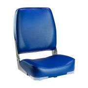 Кресло мягкое складное, высокая спинка, обивка винил, цвет синий, Marine Rocket