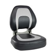 Кресло мягкое складное, обивка винил, цвет серый/угольный, Marine Rocket