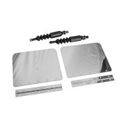 Комплект транцевых плит, размер 12«х9», Nauticus