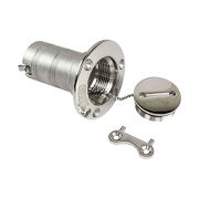 Горловина заливная для бензина 38 мм, ключ, Marine Rocket