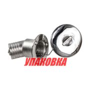 Горловина заливная для дизтоплива, угловая, под шланг 38 мм, Marine Rocket (упаковка из 4 шт.)