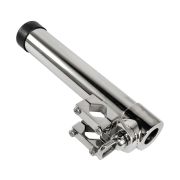 Держатель спиннинга нержавеющий с креплением к лееру, Marine Rocket