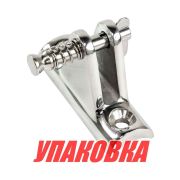 Кронштейн палубный 90 град, с подпружинненым штифтом, выгнутое основание, Marine Rocket (упаковка из 10 шт.)