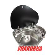 Плита газовая с мойкой левой, стеклянная крышка, Marine Rocket (упаковка из 2 шт.)