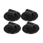 Держатель съемного транца, 100x37, d20, черный, 4 шт