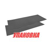 Покрытие палубное EVA, 2400х900х6мм, самоклеящееся, темно-серое, тип A, упаковка 2 листа, Marine Rocket (упаковка из 4 шт.)