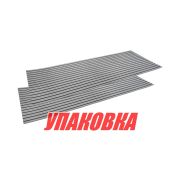 Покрытие палубное EVA, 2400х900х6мм, самоклеящееся, светло-серое, тип A, упаковка 2 листа, Marine Rocket (упаковка из 4 шт.)