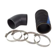 Колено выхлопа с патрубками вход 3« выход 3» наклон 45, OSCO