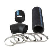 Колено выхлопа с патрубками вход 3« выход 3» наклон 45 VP, OSCO