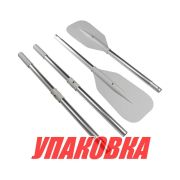 Весло 162 см серое (комплект из двух весел) (упаковка из 7 шт.)