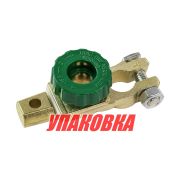 Клемма аккумуляторная с зажимом «-» (с выключателем массы), 17 мм (упаковка из 10 шт.)