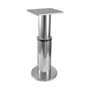 Стойка столешницы электрическая 1 ступень 450-700 мм, основание 300 мм