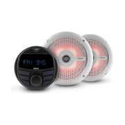 Морская аудиосистема RGB MRX16SL/WH, DS18