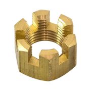 Гайка корончатая на гребной вал Yamaha 40-90, Recmar