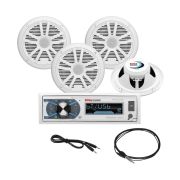 Морская аудиосистема 1DIN BOSS MCK632WB.64 (комплект4)