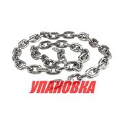 Цепь якорная нержавеющая 8 мм, DIN766, Marine Rocket (упаковка из 100 м.)