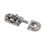 Задвижка дверная 90х39 мм, нержавеющая, Marine Rocket