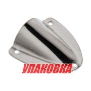 Крышка вентиляционная 55х63х13х0,6 мм, нержавеющая Marine Rocket (упаковка из 20 шт.)