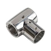 Тройник леера разборный, (25 мм), 90 град, Marine Rocket