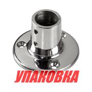 Основание стойки леера (25,4 мм), 90 град, круглое, Marine Rocket (упаковка из 5 шт.)